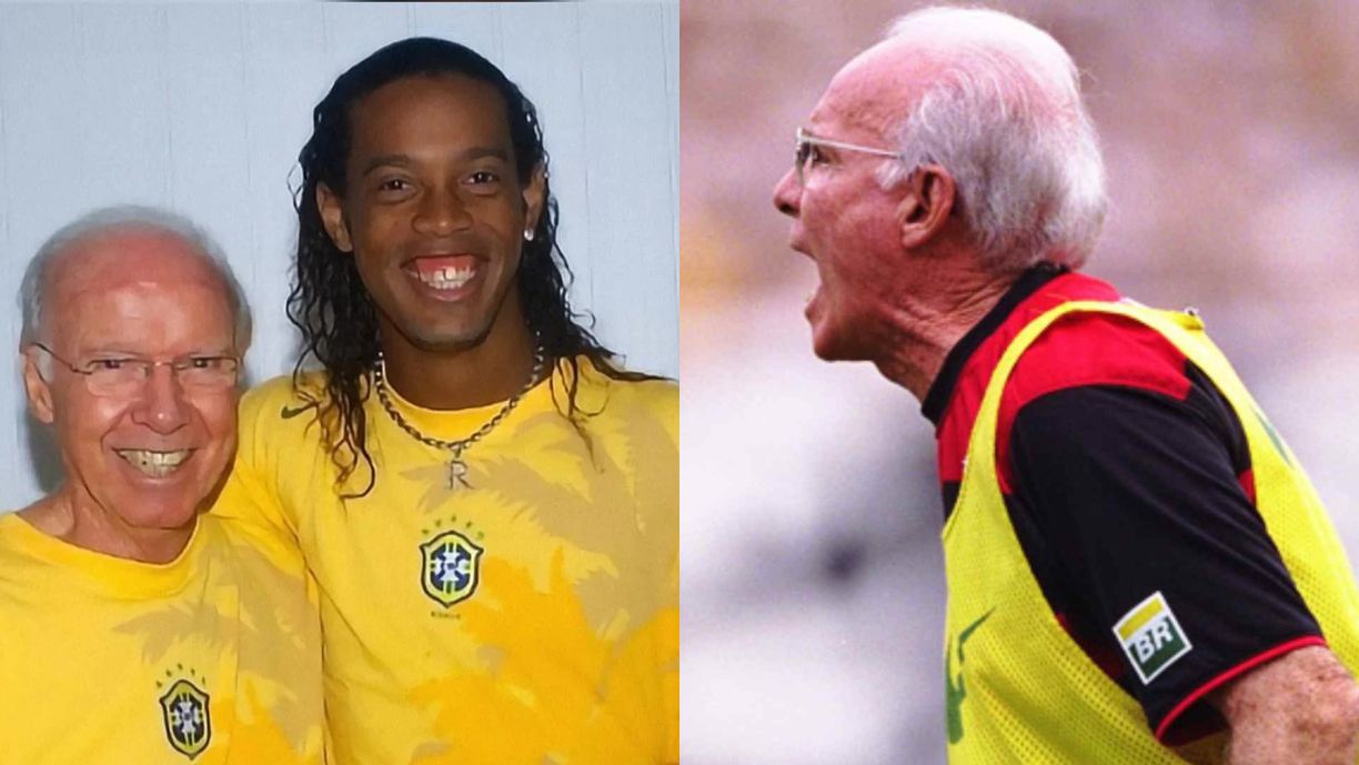 Zagallo e Ronaldinho Gaúcho / Divulgação